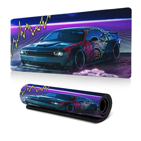 Sports Car Graffiti Animation Gaming Mouse Pad Large - Image 8